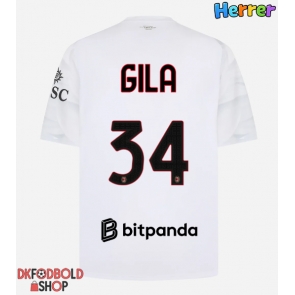 AC Milan Mario Gila #34 Udebanetrøje 2026-27 Kort ærmer